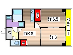 コーポひながの物件間取画像